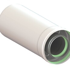 Коаксиальный удлинитель 60/100мм,0.25м для дымохода - teplovik-ural.ru - Екатеринбург