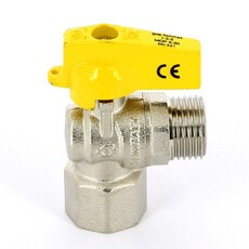 Кран газовый угловой Ду 20 - teplovik-ural.ru - Екатеринбург